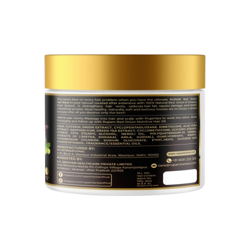 Rupam Red Onion Hair Mask For Women